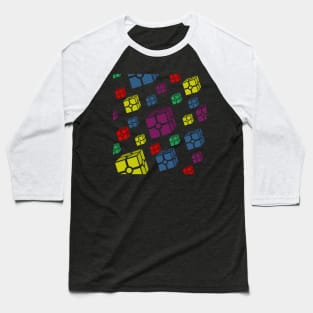 CUBE STANDARD, SQUARE Baseball T-Shirt